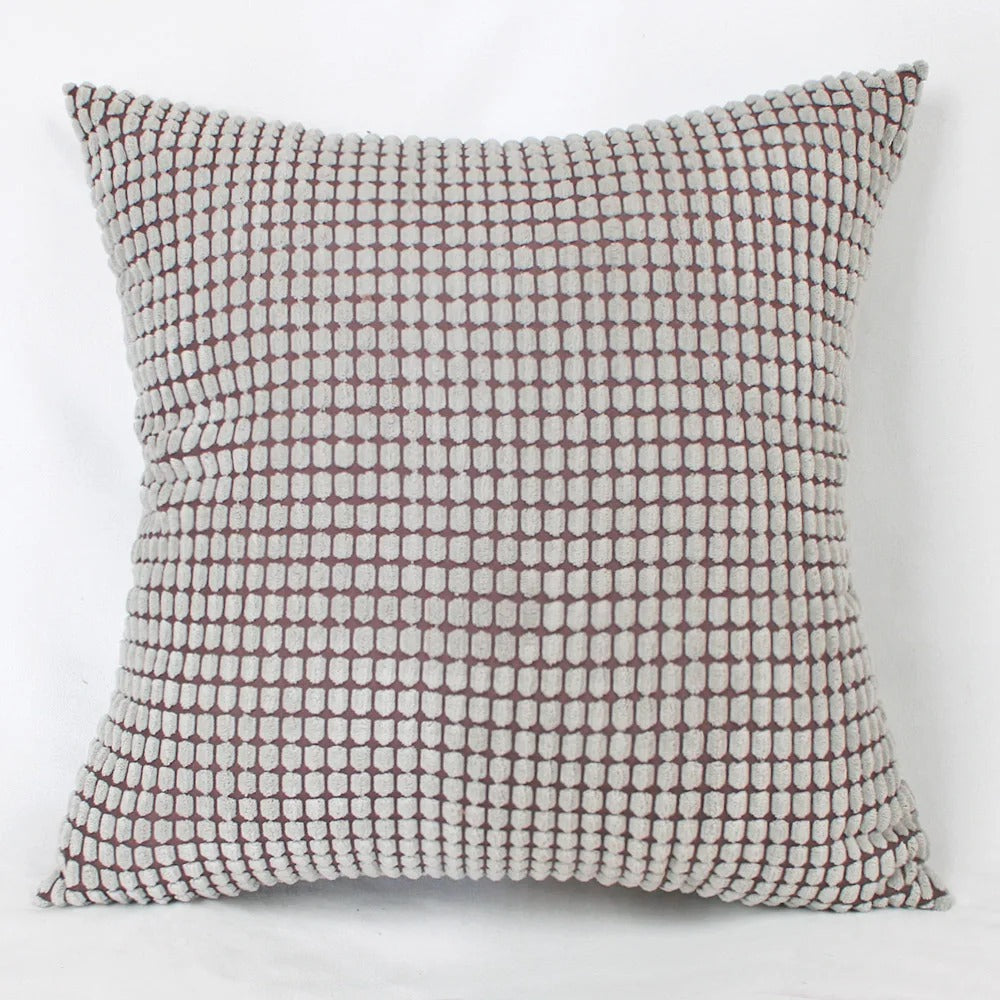 PlushHaven | Cotton Corduroy Corn Kernel Pillowcase