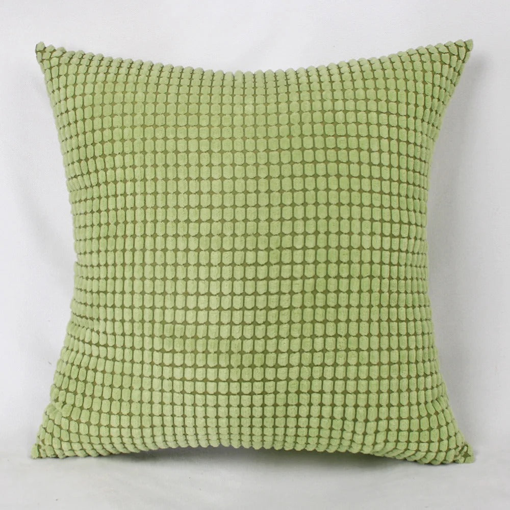 PlushHaven | Cotton Corduroy Corn Kernel Pillowcase