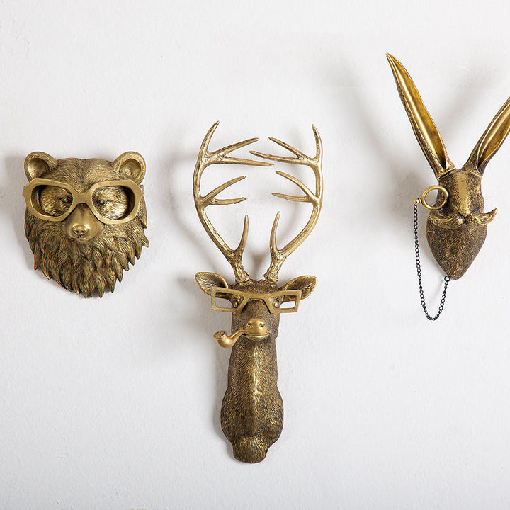 NatureInspiredArt | Frankie the Deer Head Wall Piece