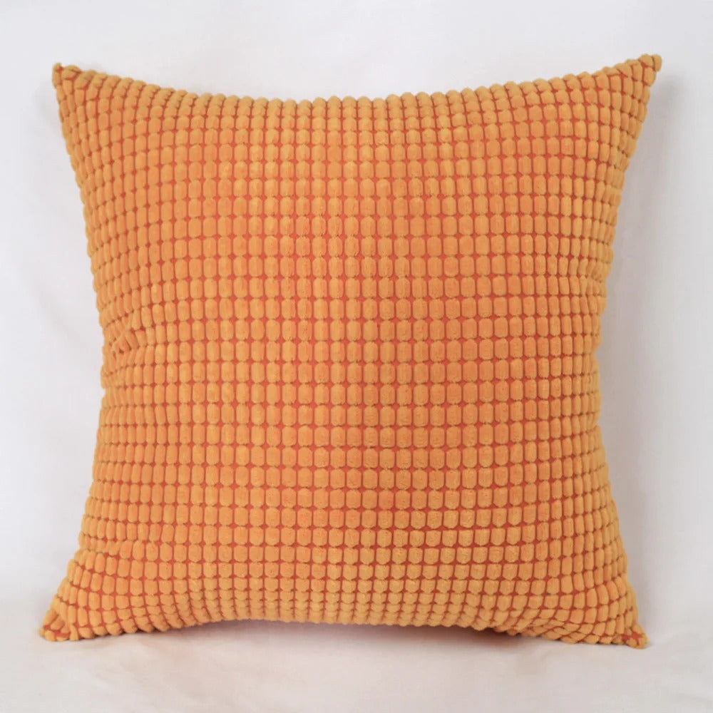 PlushHaven | Cotton Corduroy Corn Kernel Pillowcase