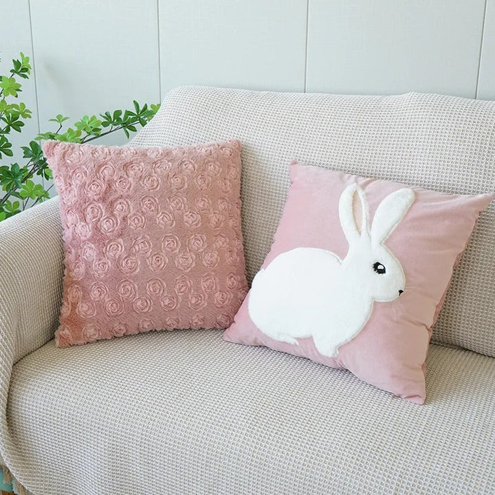 CuddleBunny | Cute and Soft Cushion Cover for Any Room