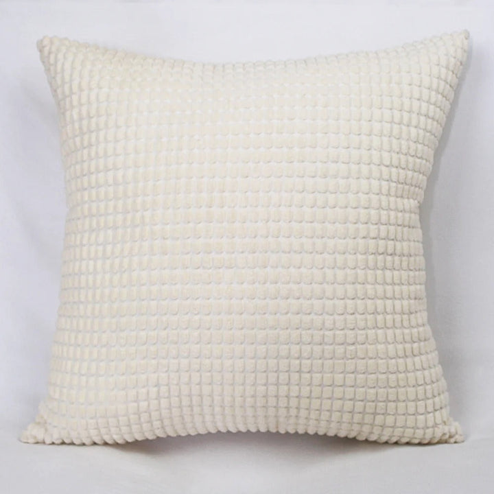 PlushHaven | Cotton Corduroy Corn Kernel Pillowcase