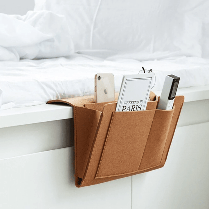 Stylish Bedside Caddy - Your Organization Helper for the Nightstand - Durable and Convenient