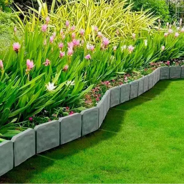 GardenStone – Grass Edges in Realistic Stone Look for Garden Finishing