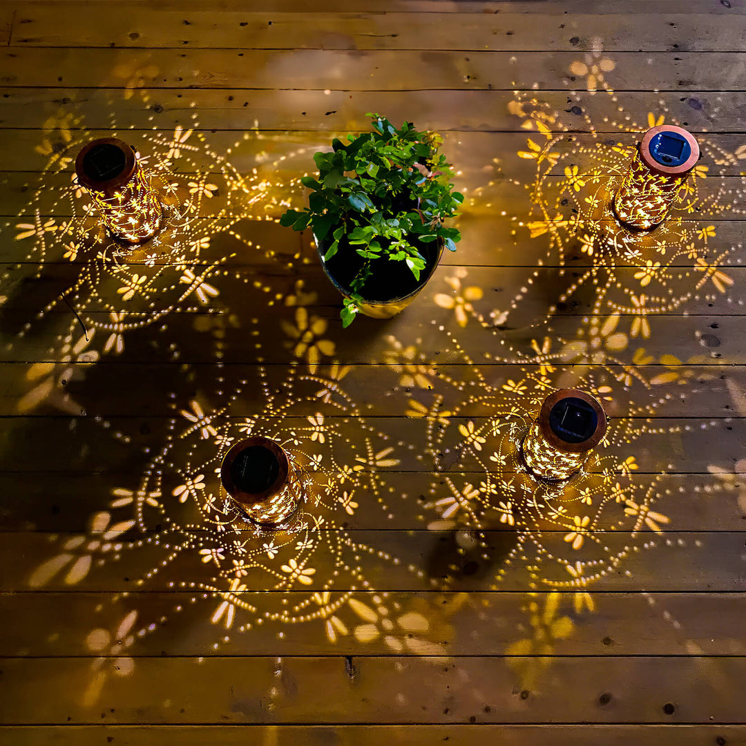 ZenFly - Solar Dragonfly Lantern - Creates a Magical and Natural Atmosphere in Any Outdoor Space