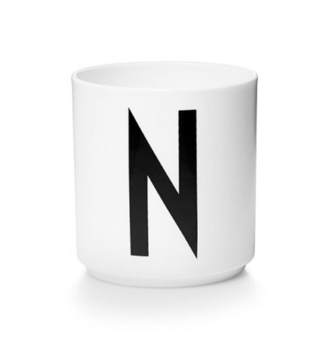 LetterBeker – Personal Porcelain Cup – Stylish and Unique from Design Letters
