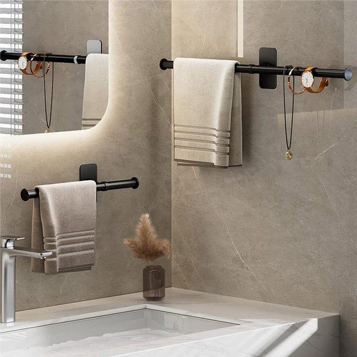 TowelGrip - Stylish and Sturdy Towel Rack - Durable Towel Holder for Organized Bathrooms