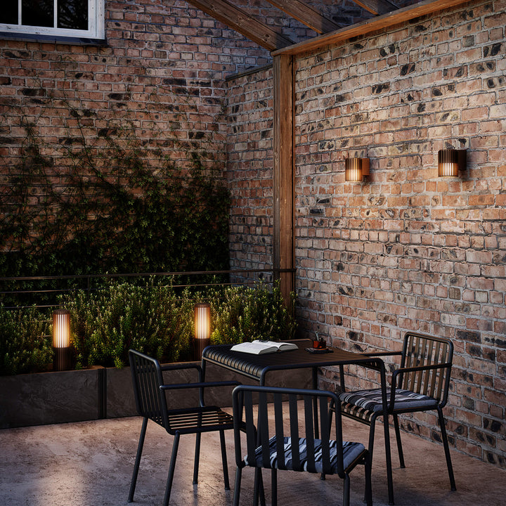 AludraLicht – Sculptural Wall Lamp for Outdoor Use with Weather-Resistant Finish