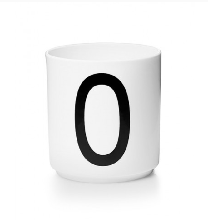 LetterBeker – Personal Porcelain Cup – Stylish and Unique from Design Letters