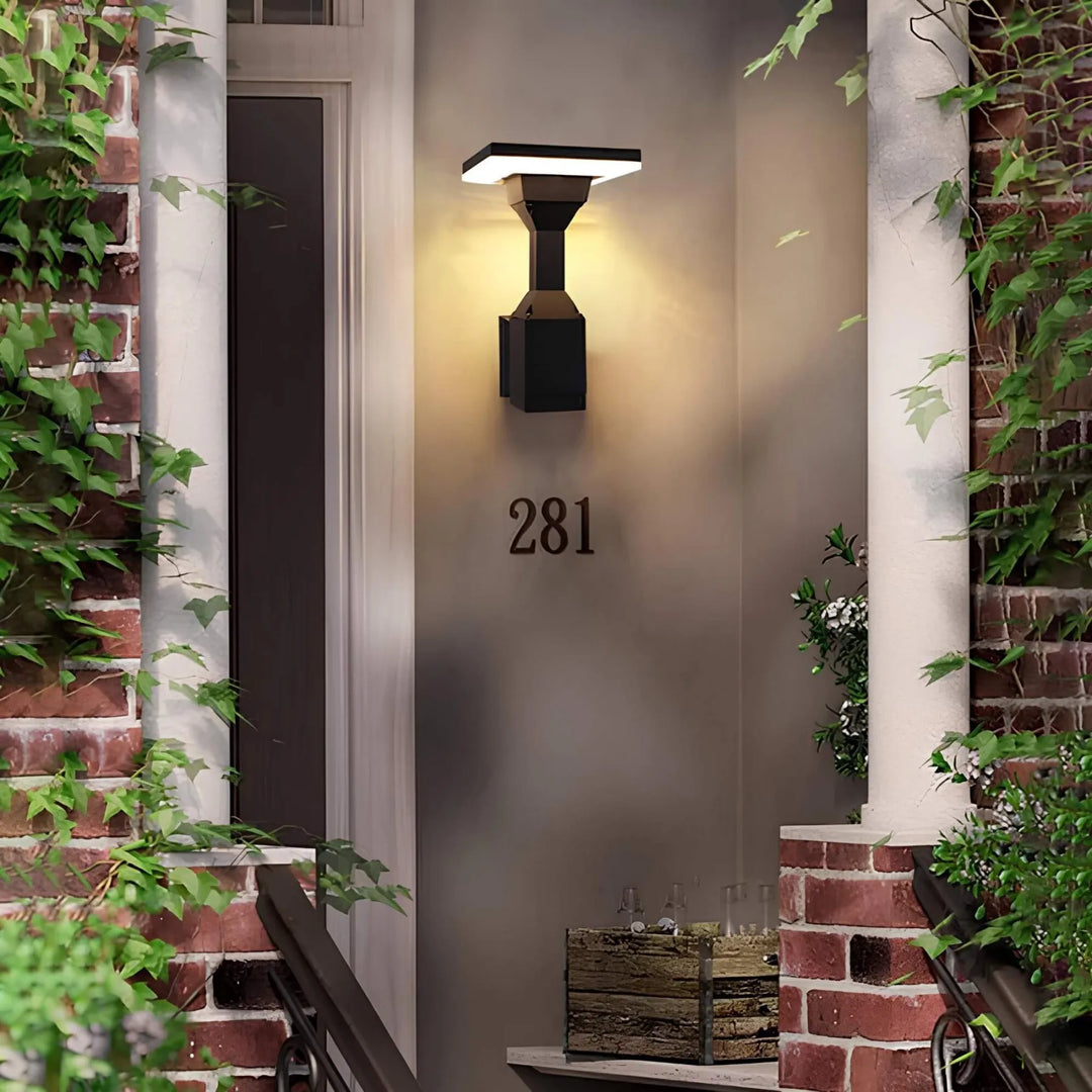 GlowShield – Sustainable Outdoor Wall Lamp with LED Technology – Energy-Efficient Outdoor Wall Lamp