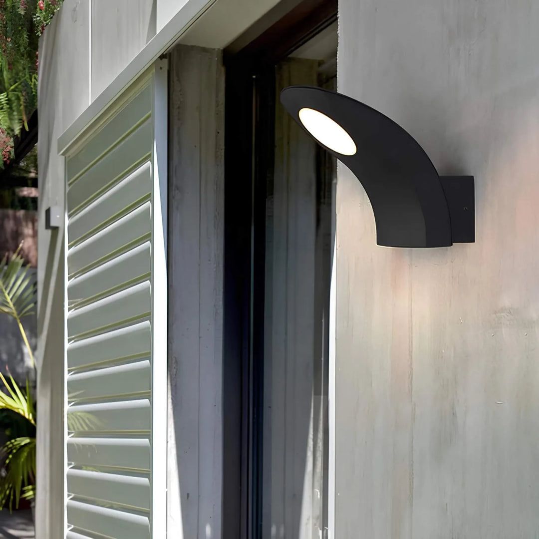 GlowShield – Sustainable Outdoor Wall Lamp with LED Technology – Energy-Efficient Outdoor Wall Lamp