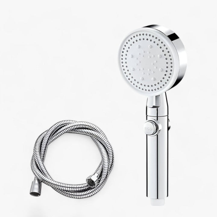 PowerFlow – 5-Setting High Pressure Showerhead for Water Saving