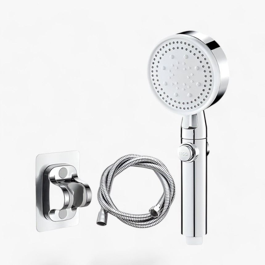 PowerFlow – 5-Setting High Pressure Showerhead for Water Saving
