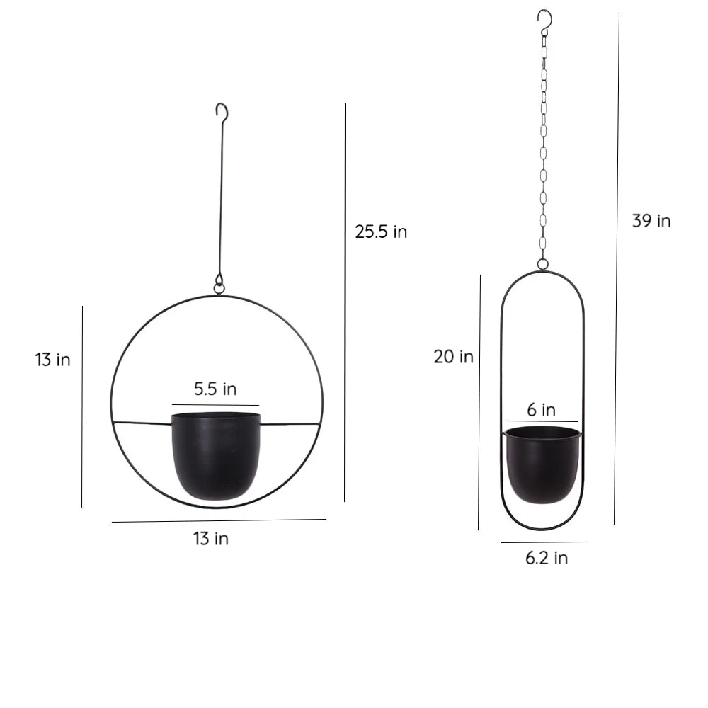 ExtonLeaf – Hanging Plant Pot in Modern Design