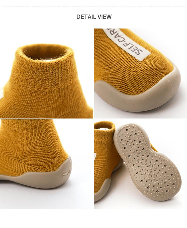SlofLuxe | Soft Baby Slippers with Rubber Sole
