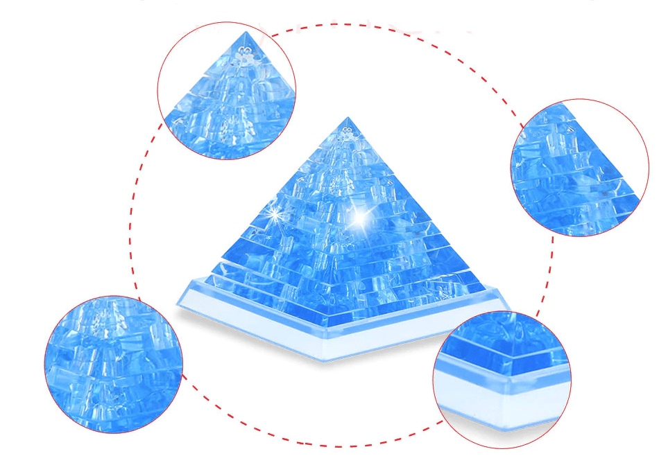 FaraoFocus – 3D Crystal Pyramid for Thinking Pleasure