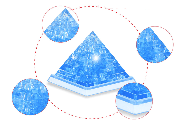 FaraoFocus – 3D Crystal Pyramid for Thinking Pleasure