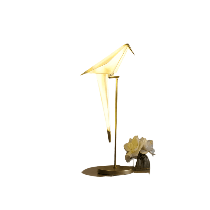 LightFlight – Origami Bird Table Lamp in Artistic Design