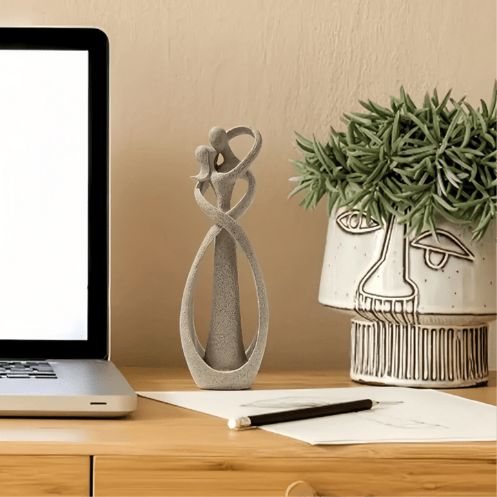 ZielsWens – Abstract Love Decoration – Handmade Gift Full of Warmth and Emotion