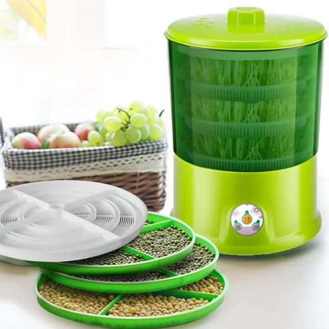 SproutMaster - Efficient Sprout Growing Kit - Easily Grow Sprouts