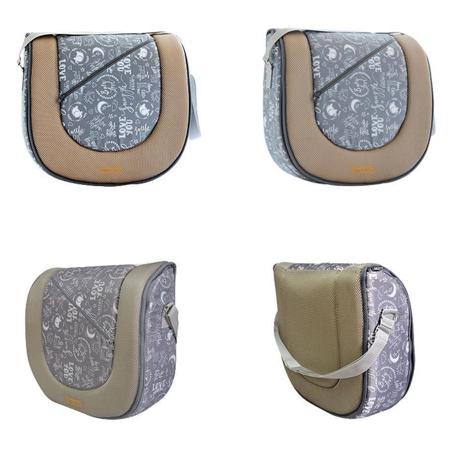 Luxury Baby Bag - multifunctional diaper bag and baby crib - 10 spacious pockets for ultimate organization - adjustable strap and two-way zipper -