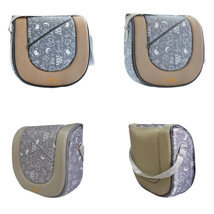 Luxury Baby Bag - multifunctional diaper bag and baby crib - 10 spacious pockets for ultimate organization - adjustable strap and two-way zipper -