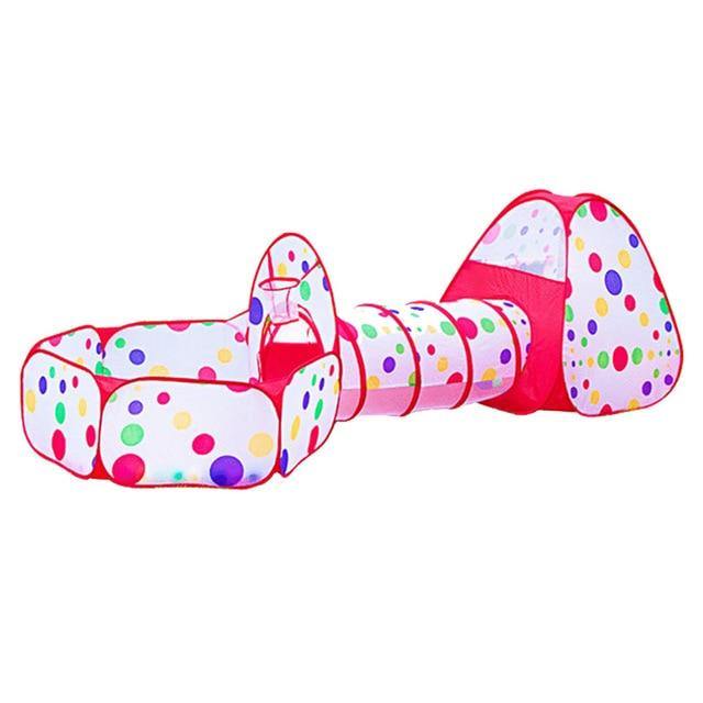 Mini Playground | 3-in-1 Play Tent, Ball Pit, and Tunnel