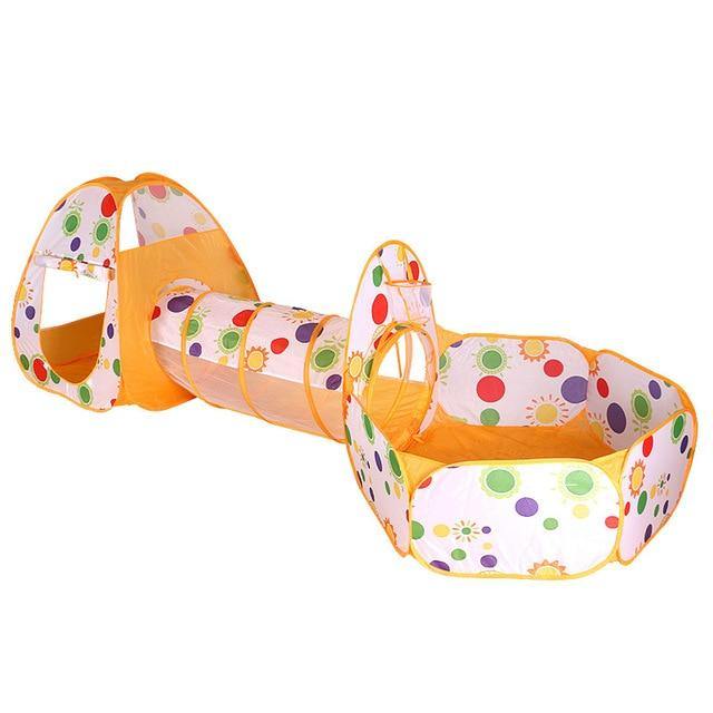 Mini Playground | 3-in-1 Play Tent, Ball Pit, and Tunnel