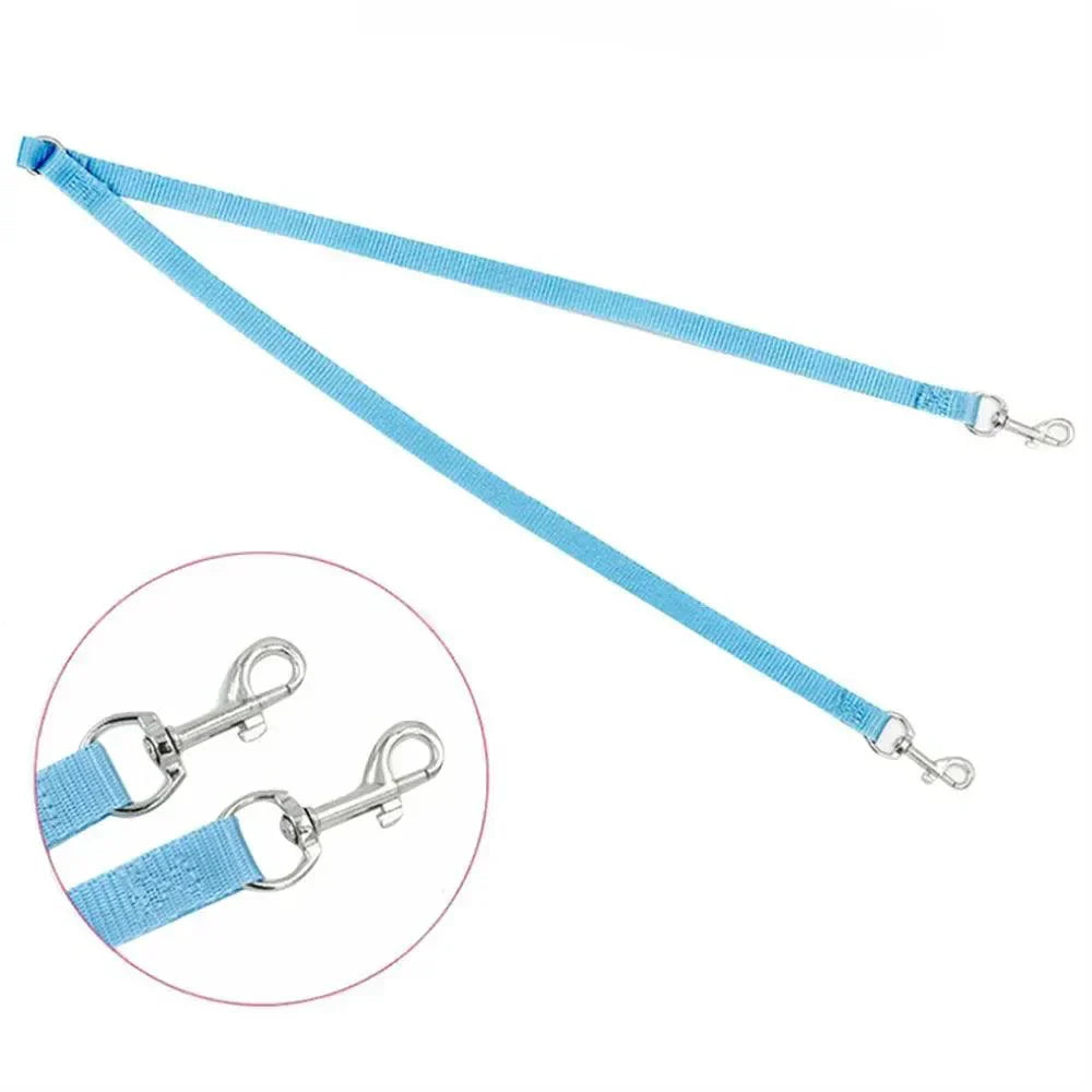 DoubleDog | Nylon Coupler Leash for Two Dogs