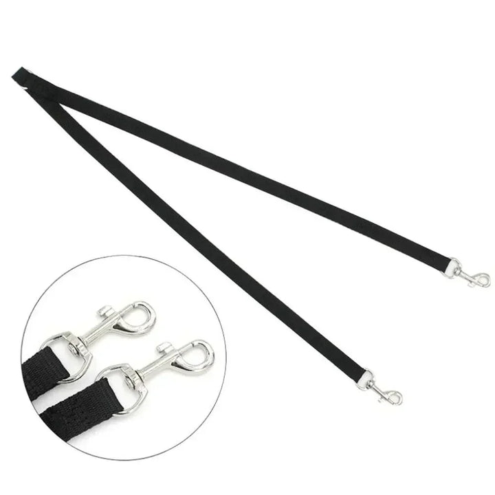 DoubleDog | Nylon Coupler Leash for Two Dogs