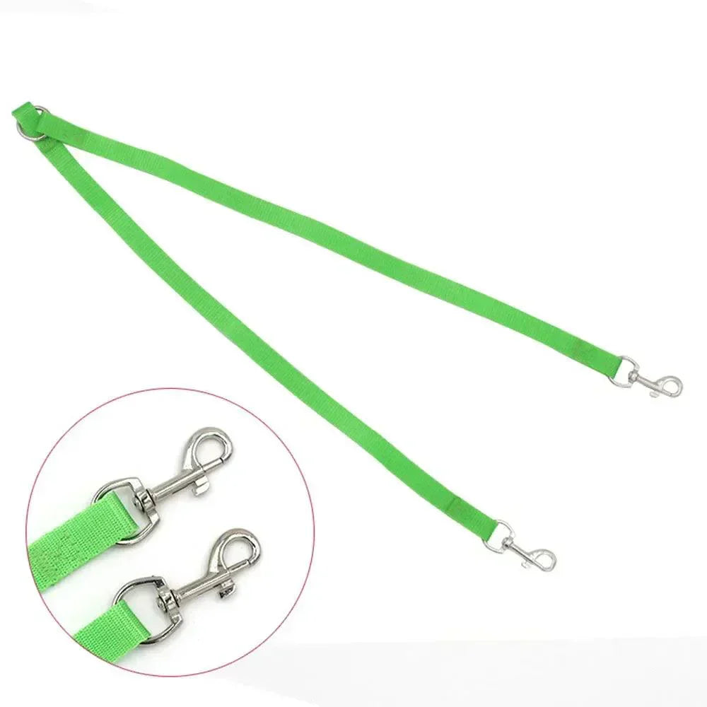 DoubleDog | Nylon Coupler Leash for Two Dogs