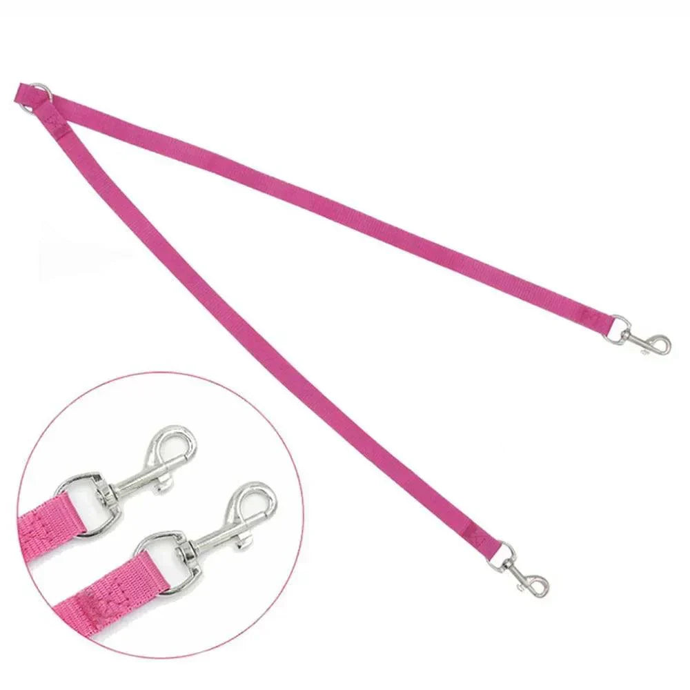 DoubleDog | Nylon Coupler Leash for Two Dogs