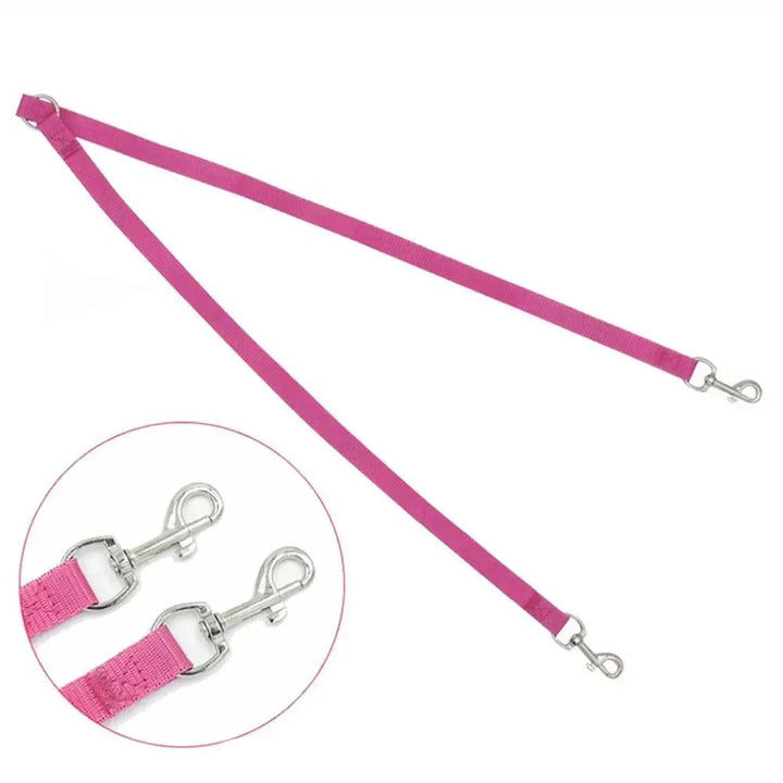 DoubleDog | Nylon Coupler Leash for Two Dogs