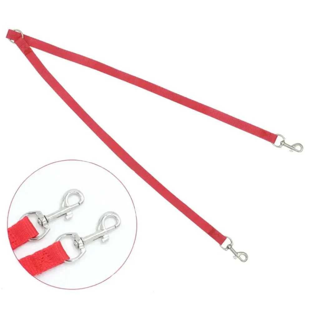 DoubleDog | Nylon Coupler Leash for Two Dogs
