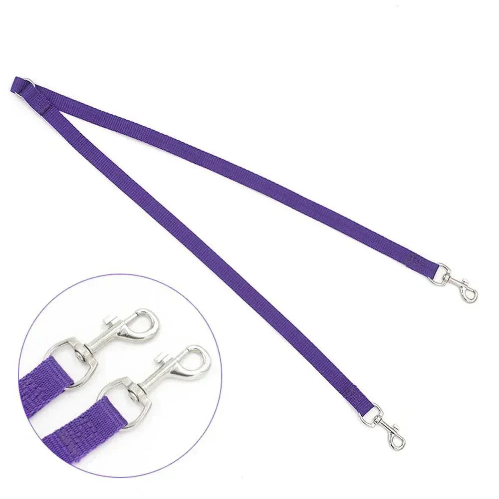 DoubleDog | Nylon Coupler Leash for Two Dogs