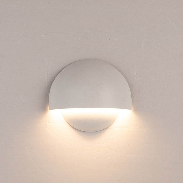 GlowVerve LED Wall Lamp for Outdoors - Soft Glow and Maximum Energy Efficiency - Elegant Design for Indoor and Outdoor Use