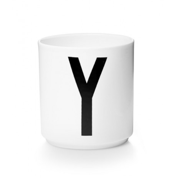 LetterBeker – Personal Porcelain Cup – Stylish and Unique from Design Letters